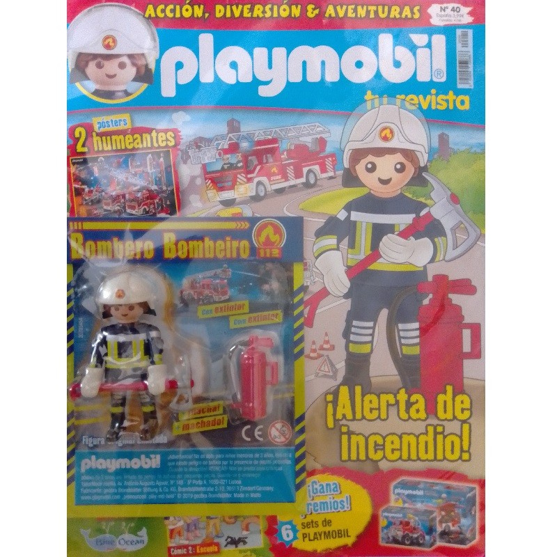 playmobil n 40 chico - Revista Playmobil 40 bimensual chicos