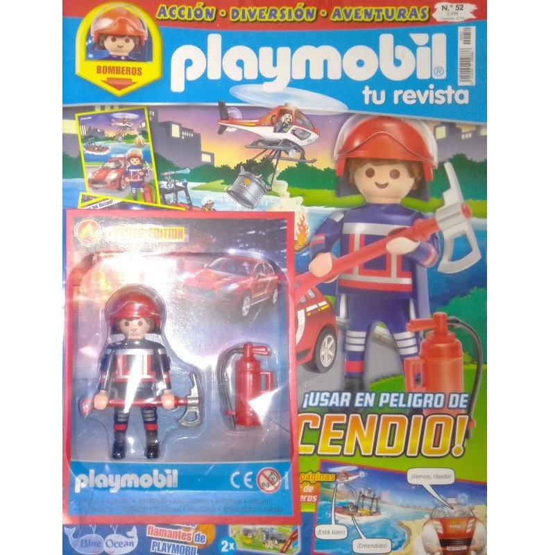 playmobil n 52 chico - Revista Playmobil 52 bimensual chicos