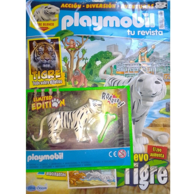 playmobil n 55 chico - Revista Playmobil 55 bimensual chicos