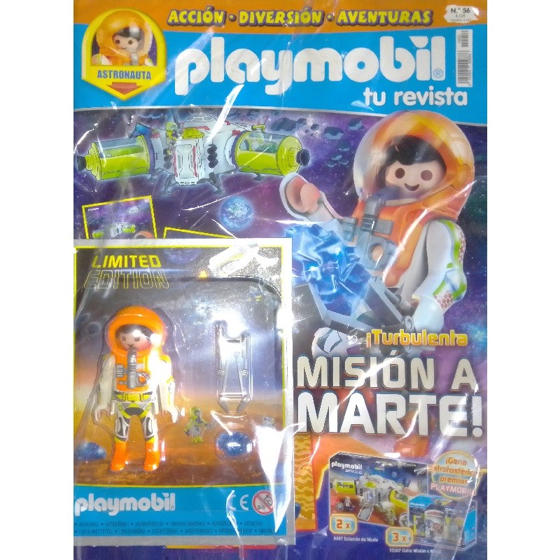 playmobil n 56 chico - Revista Playmobil 56 bimensual chicos