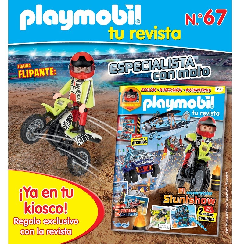 playmobil n 67 chico - Revista Playmobil 67 bimensual chicos