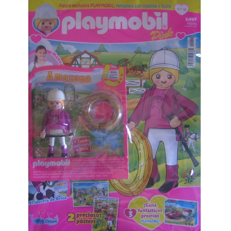 playmobil n 19 chica - Revista Playmobil 19 Pink
