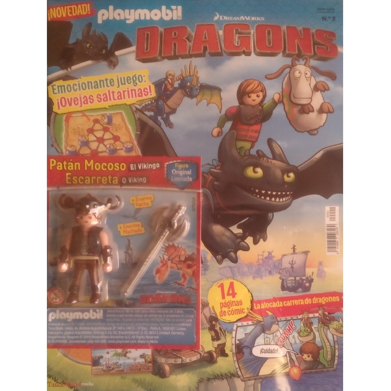 playmobil 2 dragons - Revista Playmobil Dragons n 2