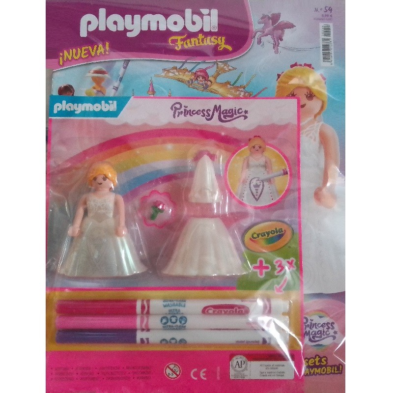 playmobil n 54 chica - Revista Playmobil 54 Pink