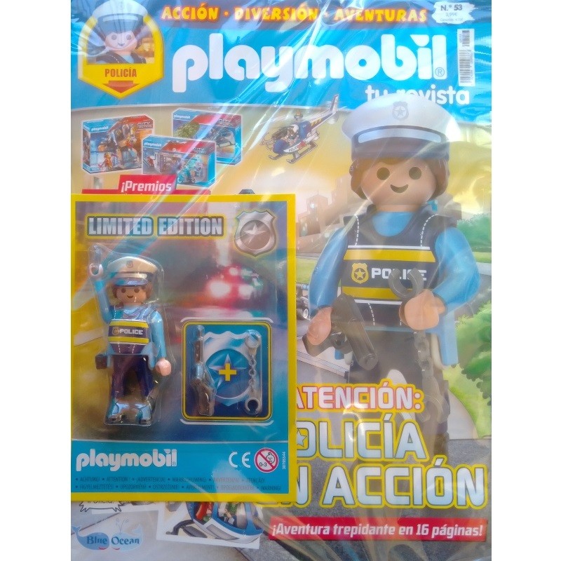 playmobil n 53 chico - Revista Playmobil 53 bimensual chicos