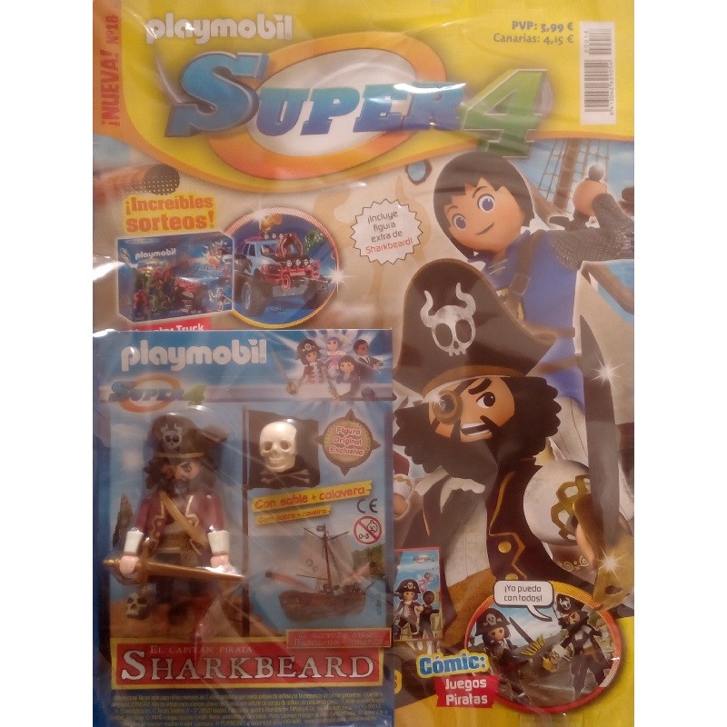 playmobil n18 super4 - Revista Playmobil Super 4 numero 18