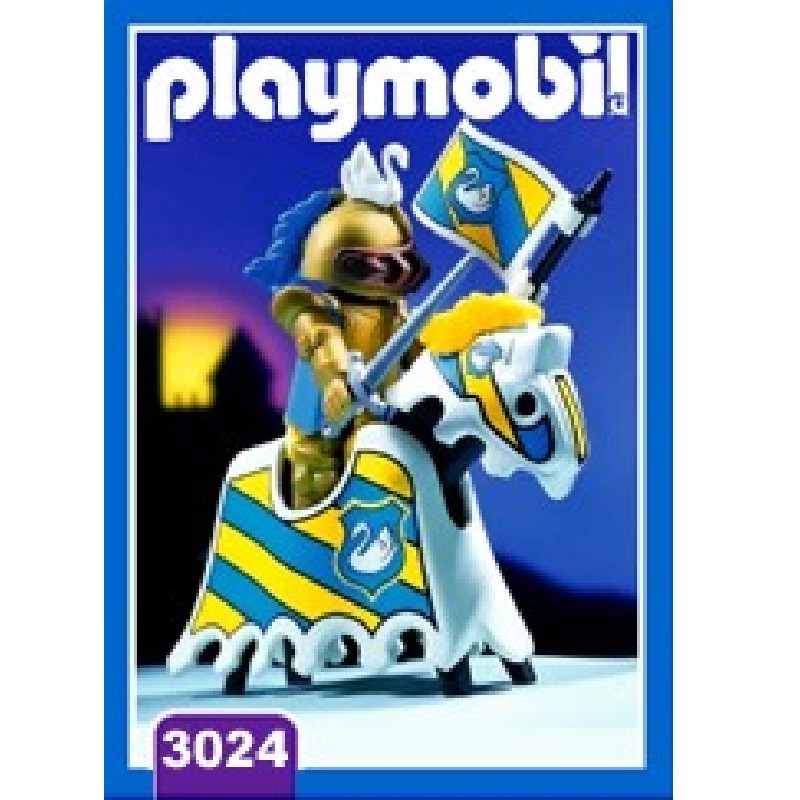 playmobil 3024 - Caballero Dorado del Cisne