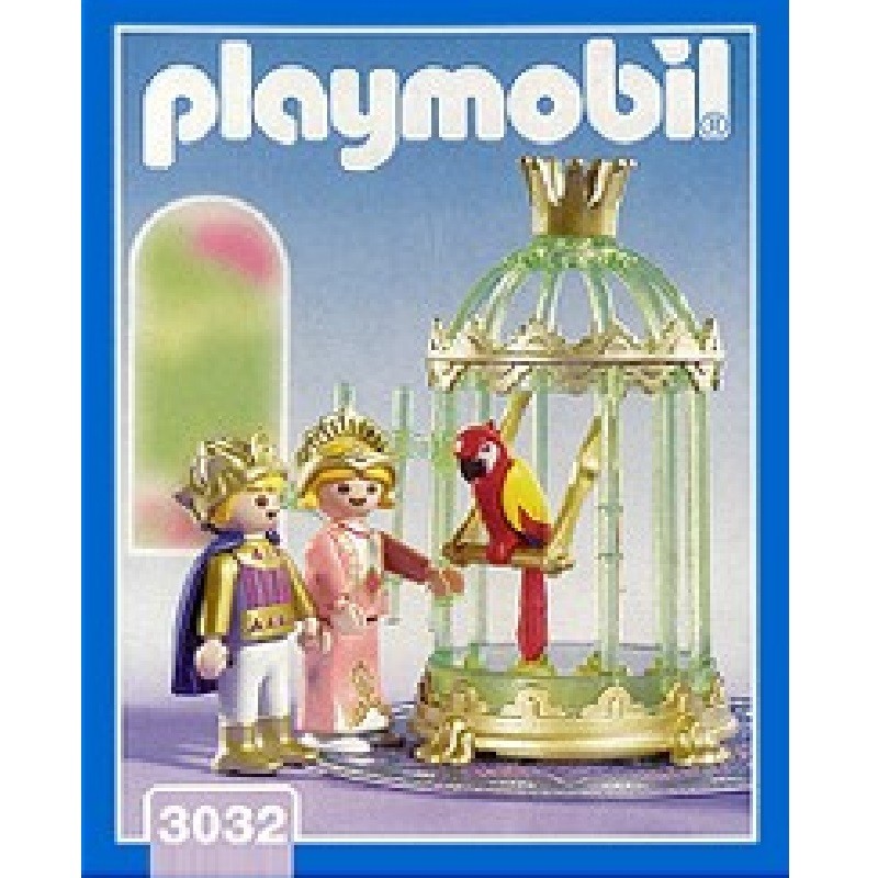 playmobil 3032 - Principes con jaula Loro Papagayo