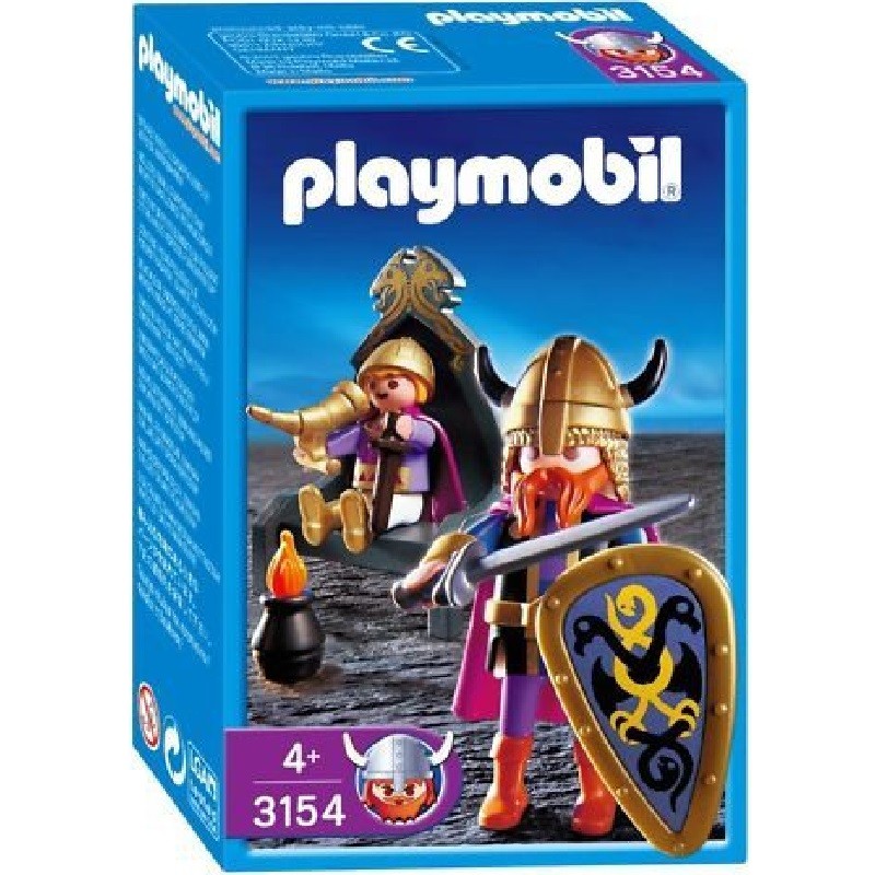 playmobil 3154 - Rey Vikingo con Principe