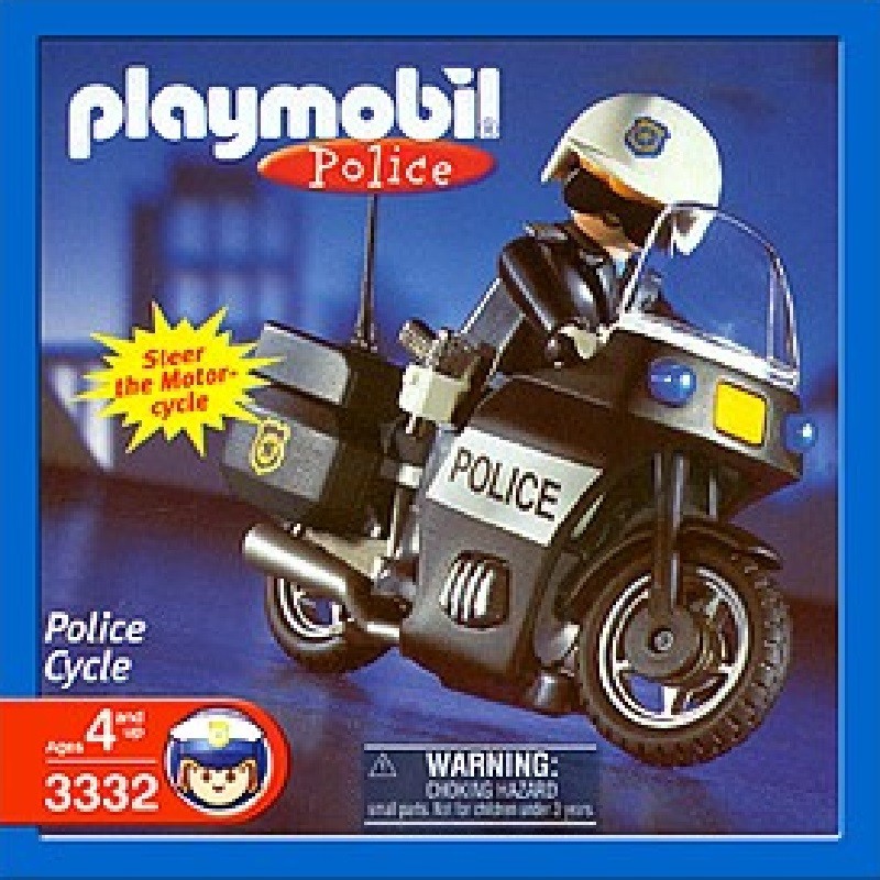 321003 Moto policía Playmobil**