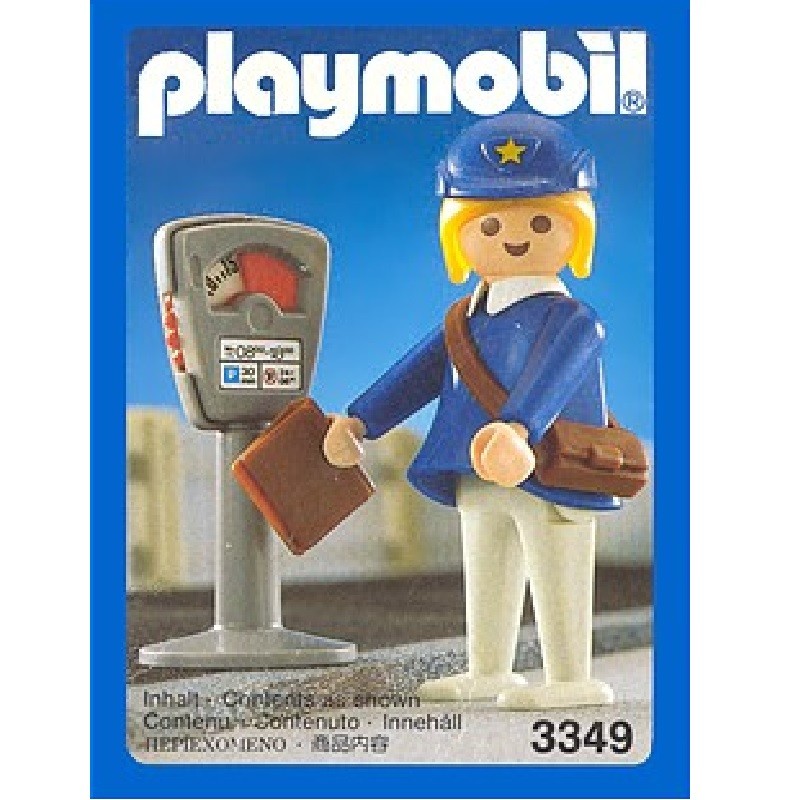 playmobil 3349 - Policia de Transito Parquimetro