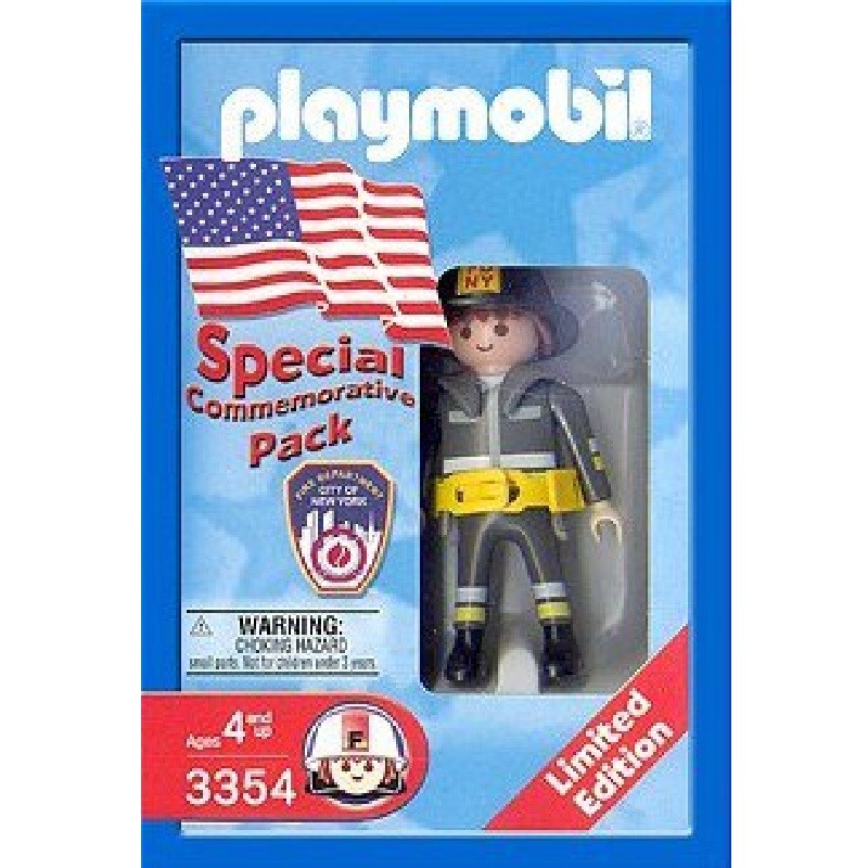 playmobil 3354 - Bombero Edición Especial 11-S