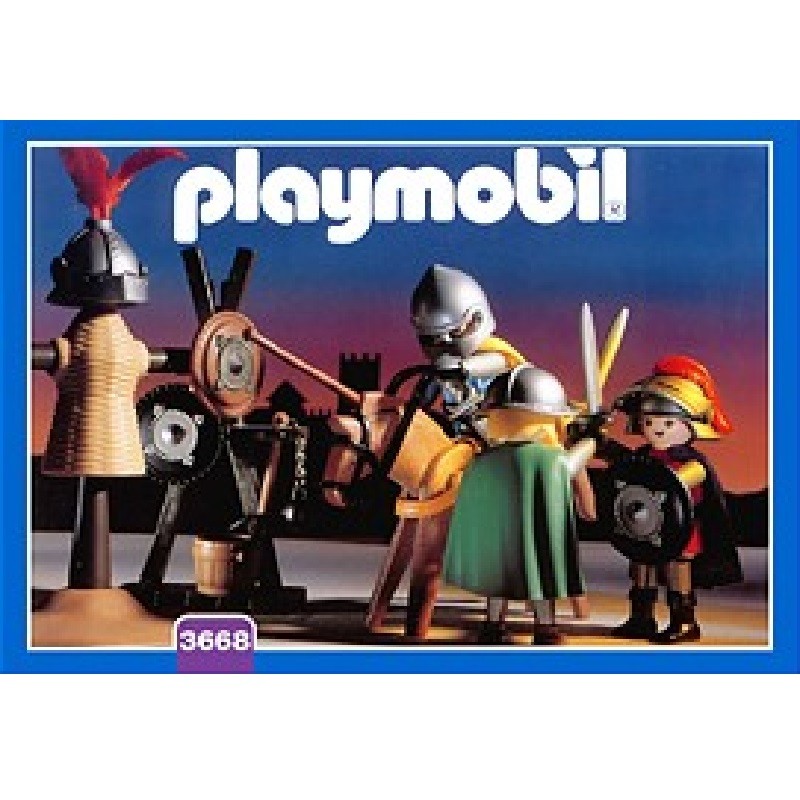 playmobil 3668 - Entrenamiento de Caballeros