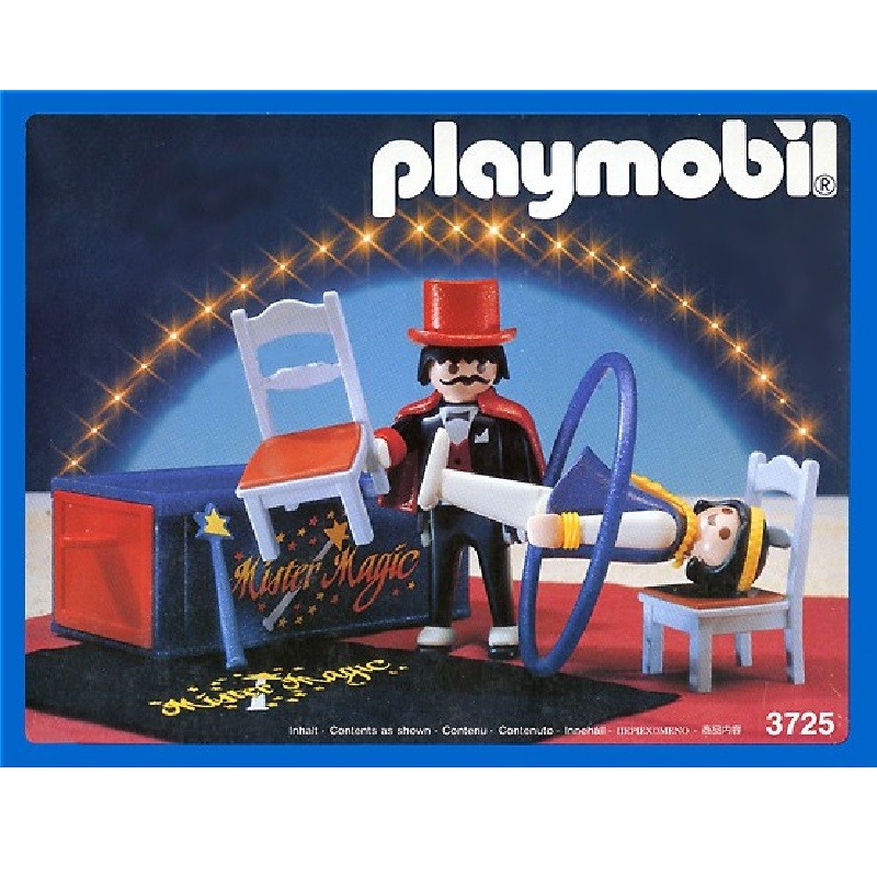 playmobil 3725 - Mago con Asistente
