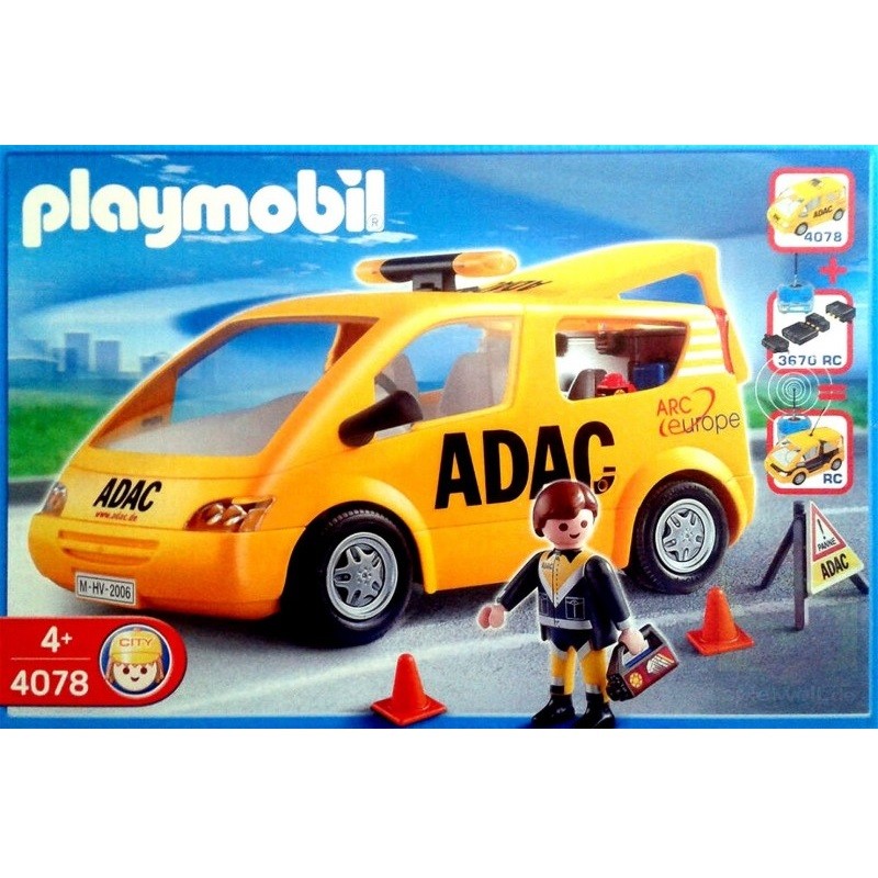 playmobil 4078 - Coche de Asistencia Adac