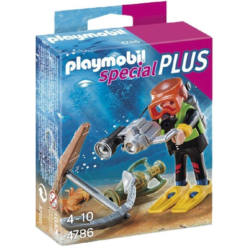 playmobil 4786 - Submarinista del Tesoro