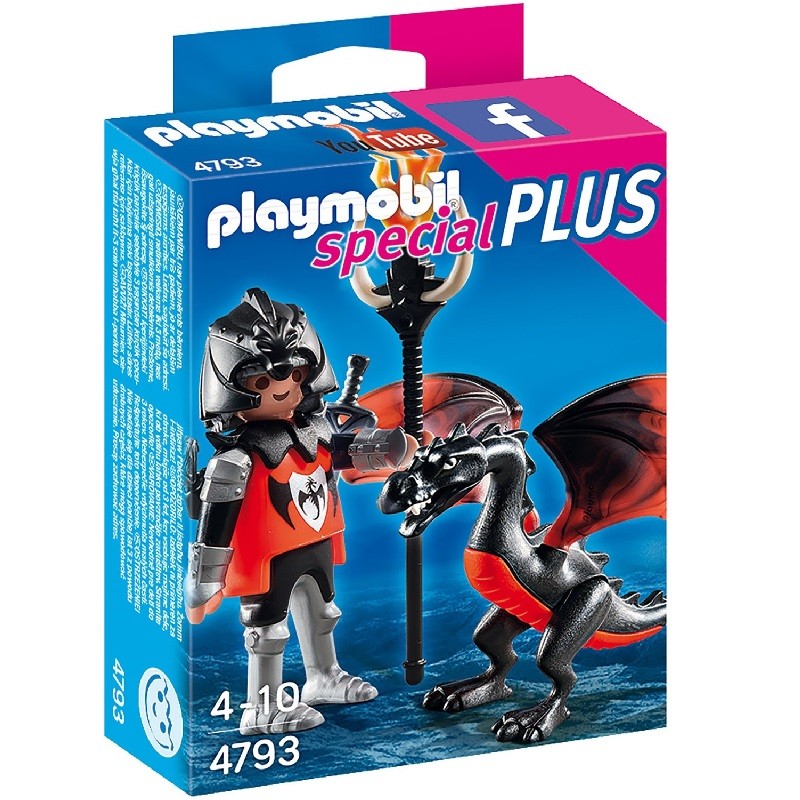 playmobil 4793 - Caballero con Dragón