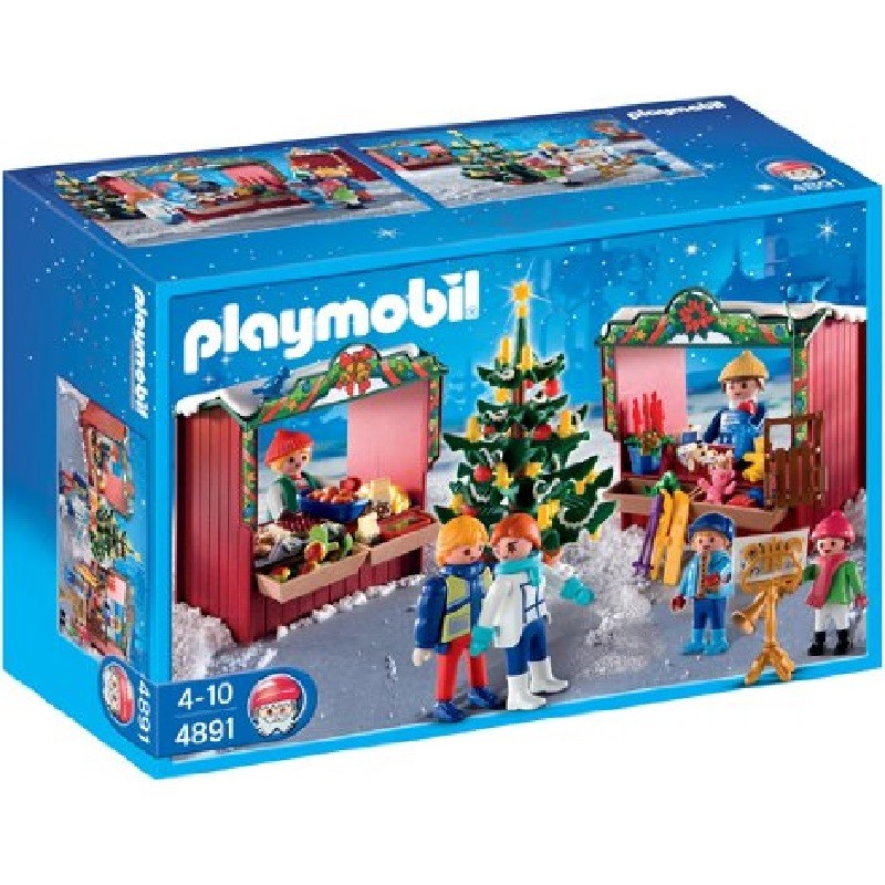 playmobil 4891 - Mercadillo navideño