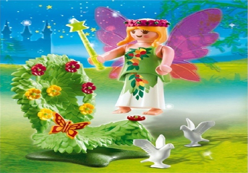 playmobil 4927 - Hada con Trono Floral