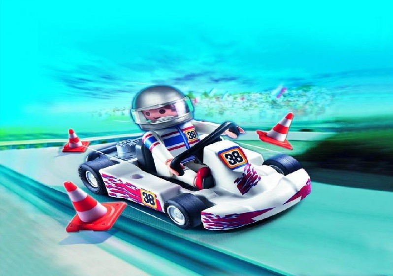 playmobil 4932 - Kart y Piloto de Carreras