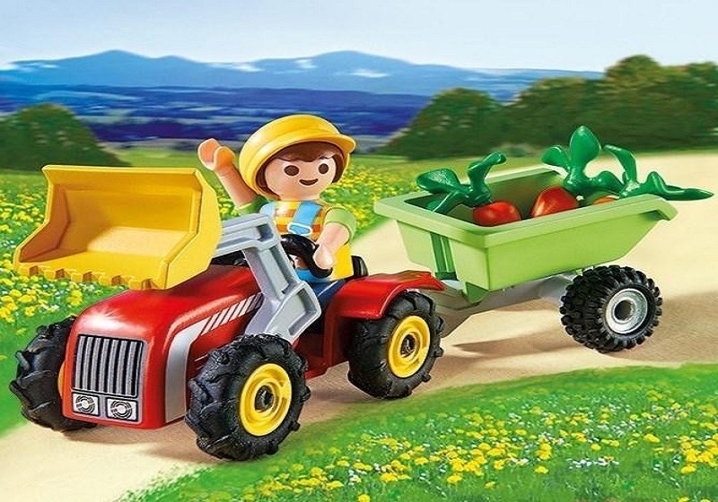 playmobil 4943 - Niño con Tractor