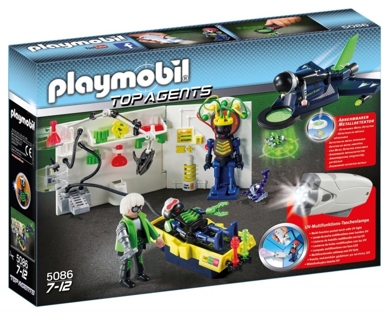 playmobil 5086 - Laboratorio de los Agentes secretos