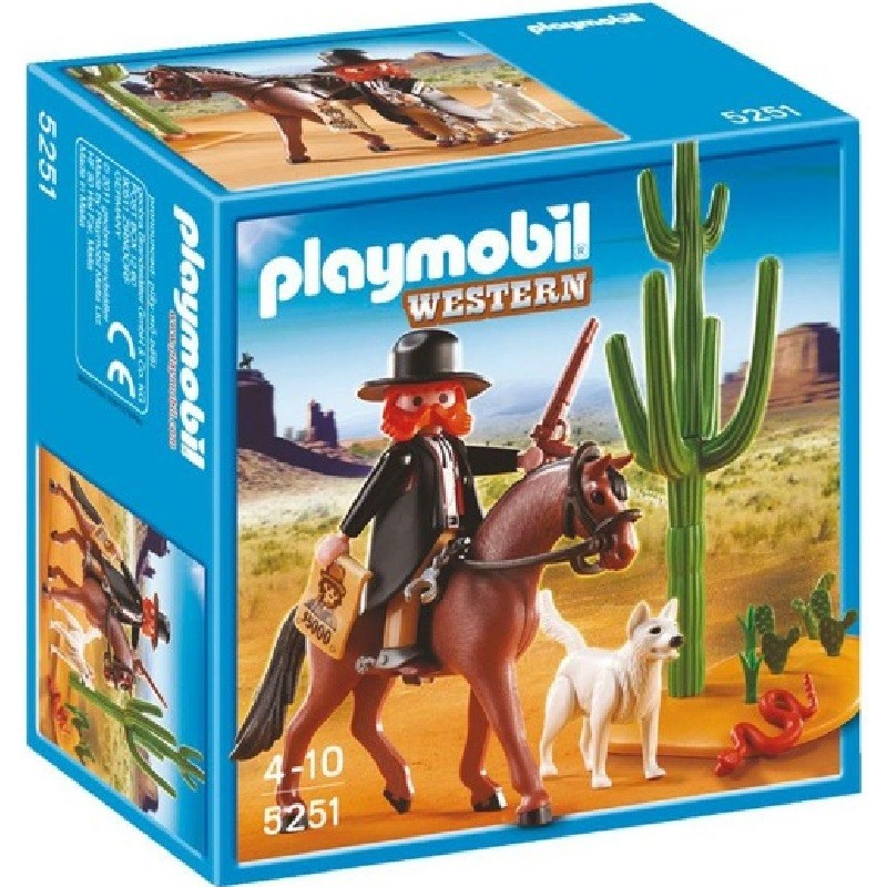 playmobil 5251 - Sheriff con caballo
