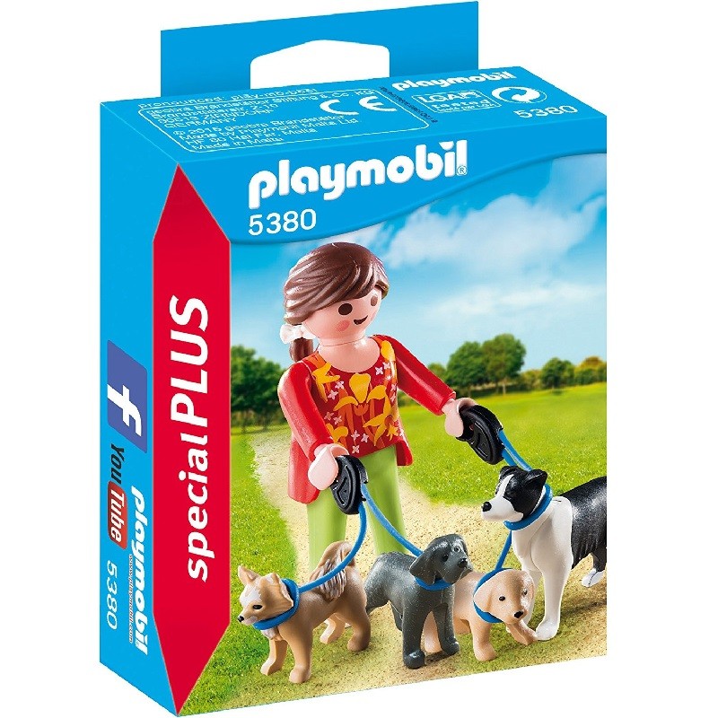 playmobil 5380 - Mujer con Perros