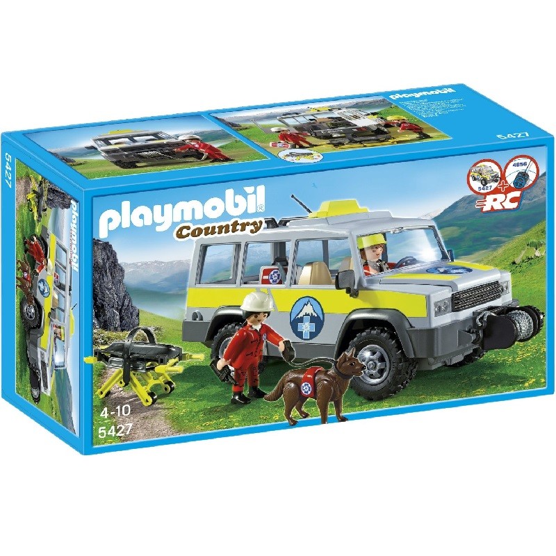 playmobil 5427 - Vehículo de Rescate de Montaña