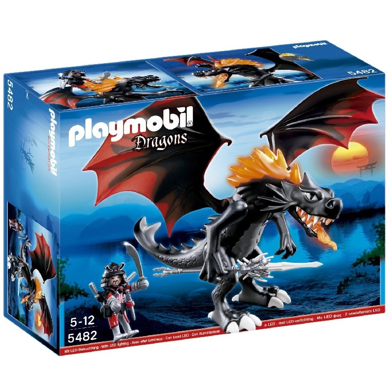 playmobil 5482 - Dragón Gigante con fuego LED