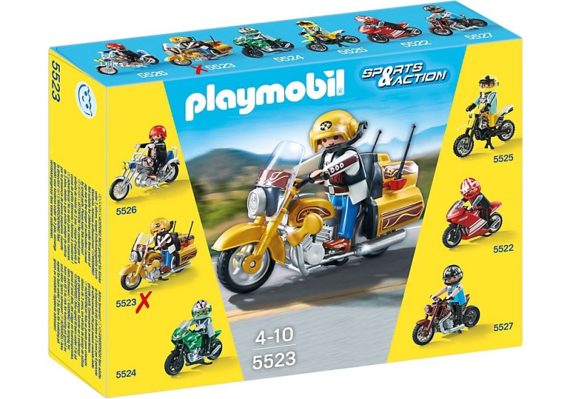 playmobil 5523 - Moto Tourer