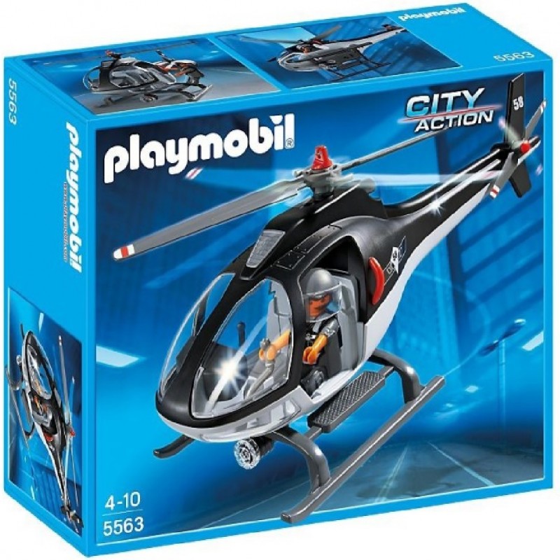 playmobil 5563 - Helicóptero Unidad Especial de Policía