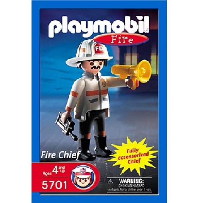 playmobil 5701 - Jefe de Bomberos USA