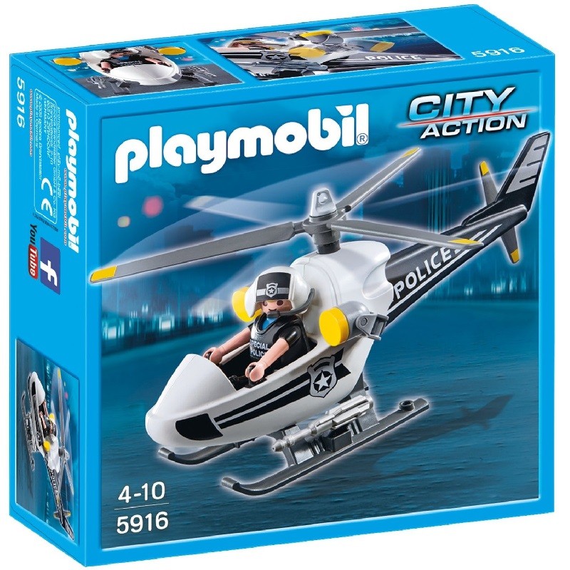 playmobil 5916 - Helicóptero de Policía