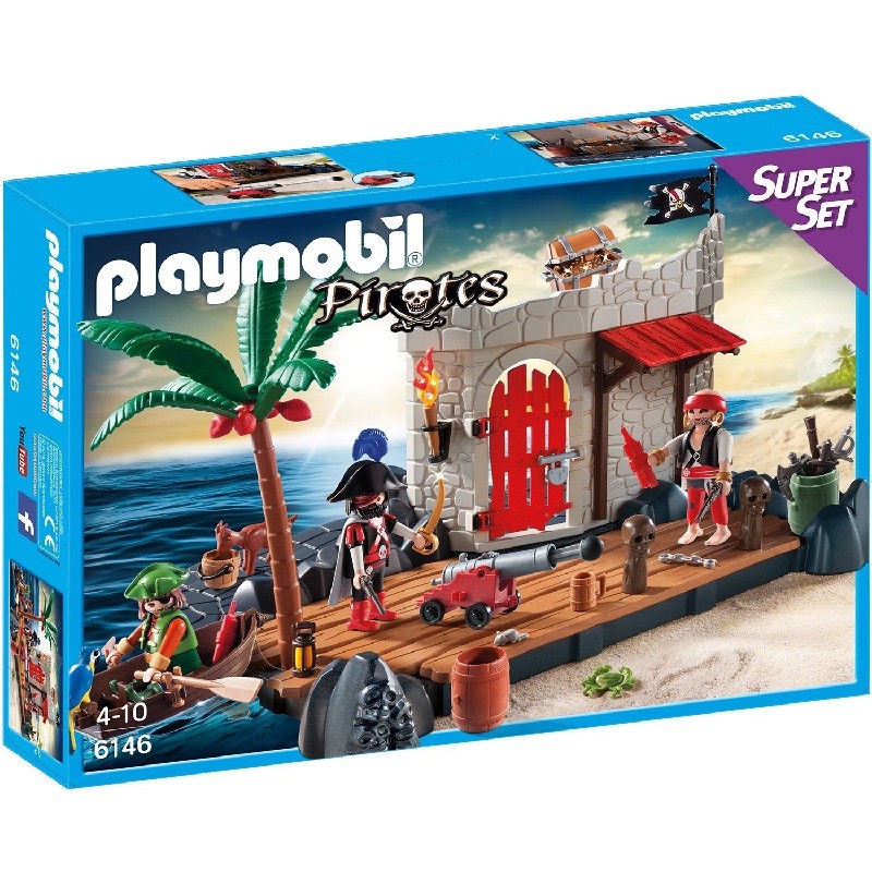 playmobil 6146 - SuperSet Fuerte Pirata