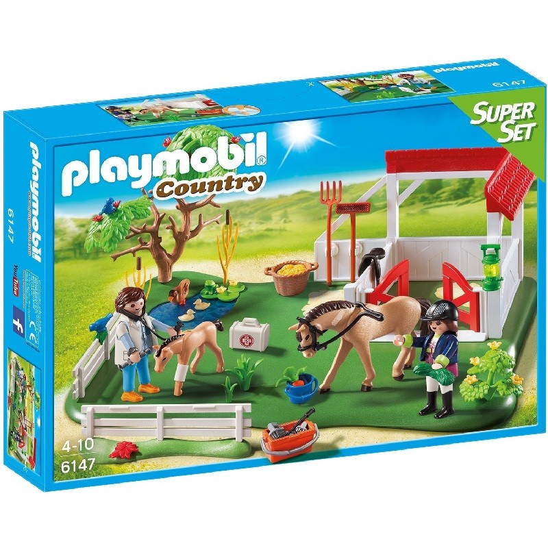 playmobil 6147 - SuperSet Prado de Caballos