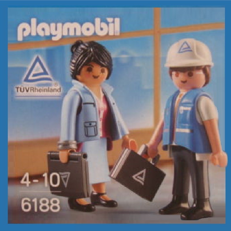 playmobil 6188 - Inspectores TÜV Rheinland 2014