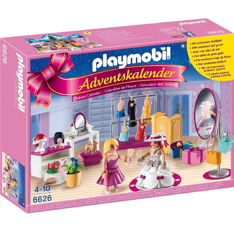 playmobil 6626 - Calendario de Adviento Fiesta de Vestidos