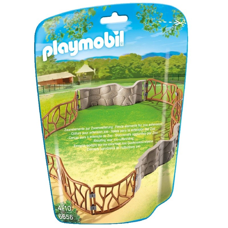 playmobil 6656 - Vallas del Zoo