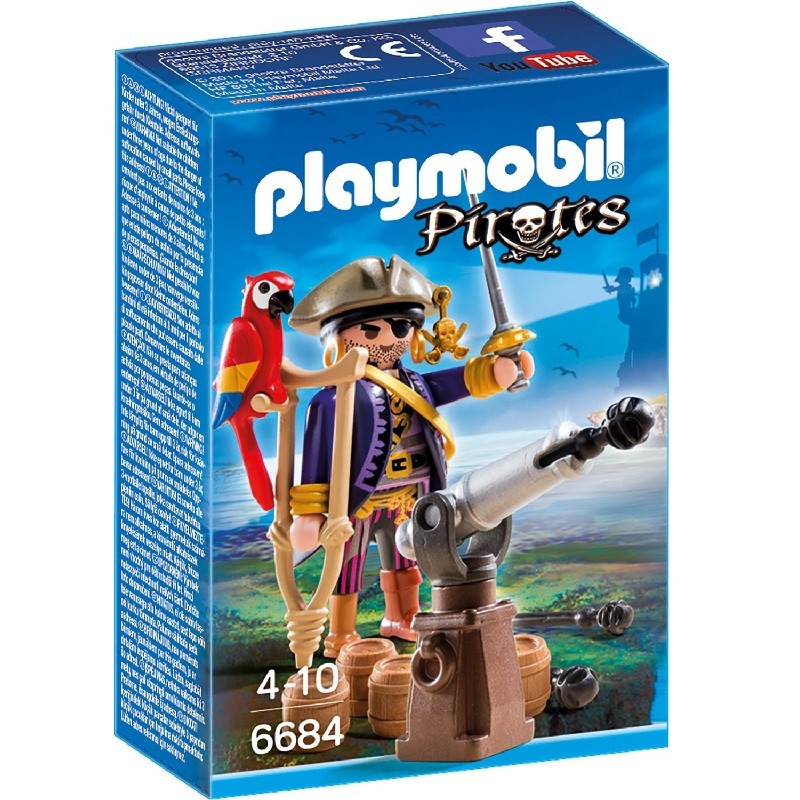 playmobil 6684 - Capitán Pirata