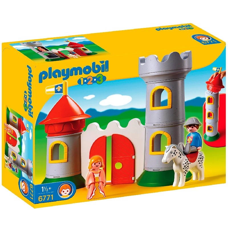 playmobil 6771 - 1.2.3 Mi primer castillo
