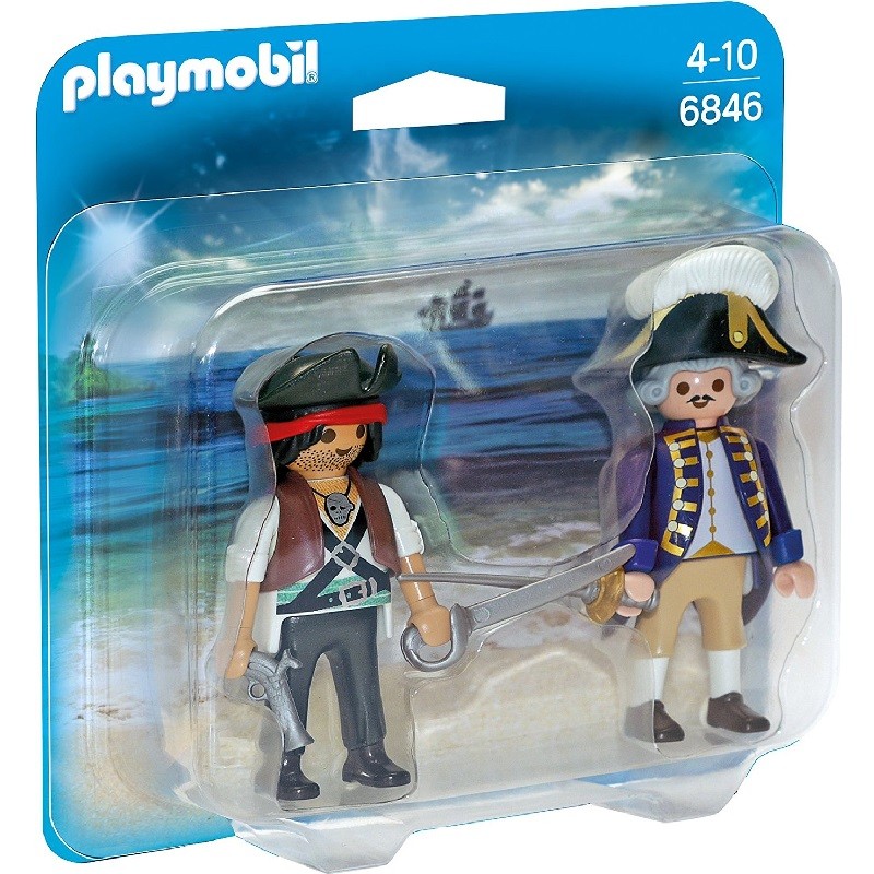 playmobil 6846 - Duo Pack Pirata y Soldado