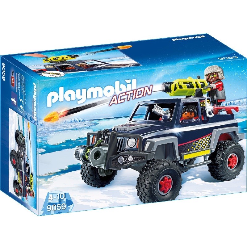 playmobil 9059 - Todoterreno con Piratas del Hielo