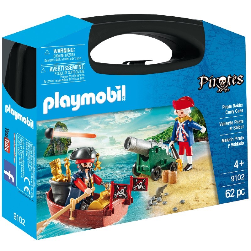 playmobil 9102 - Maletín Grande Pirata y Soldado