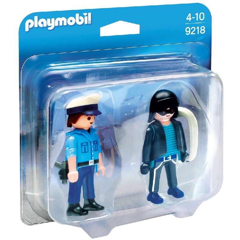 playmobil 9218 - Duo Pack Policía y Ladrón