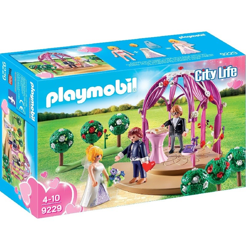 playmobil 9229 - Pabellón nupcial con novios