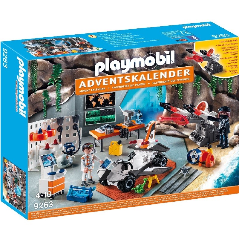 playmobil 9263 - Calendario de Navidad. Agentes