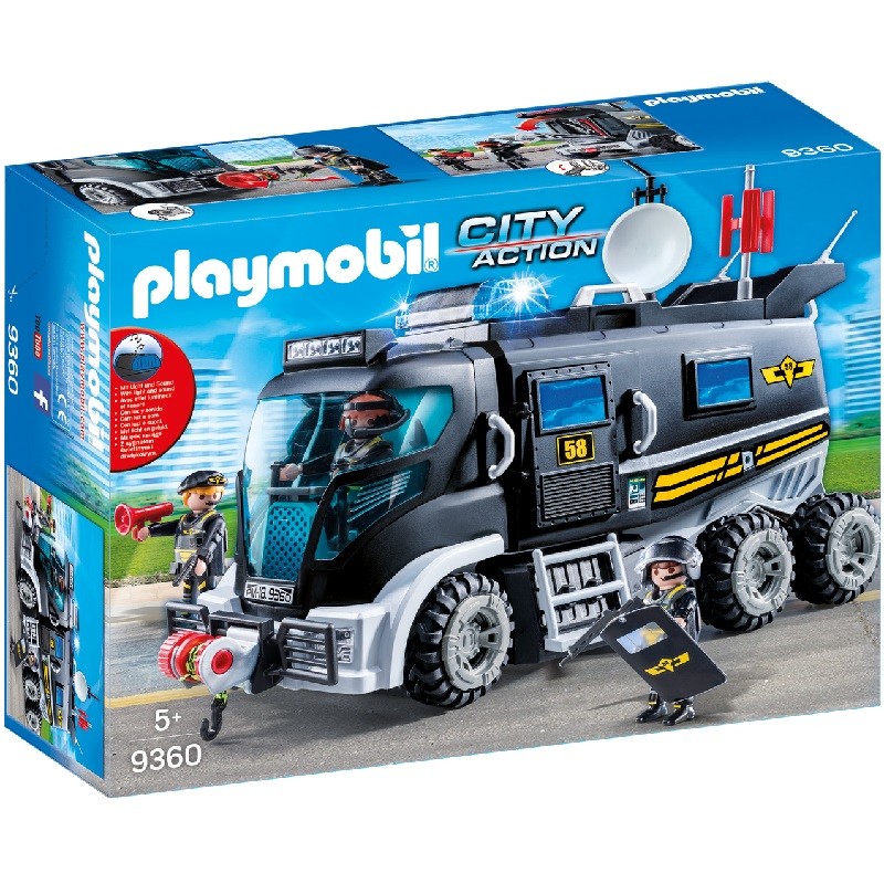 playmobil 9360 - Camión Unidad Especial de Policía