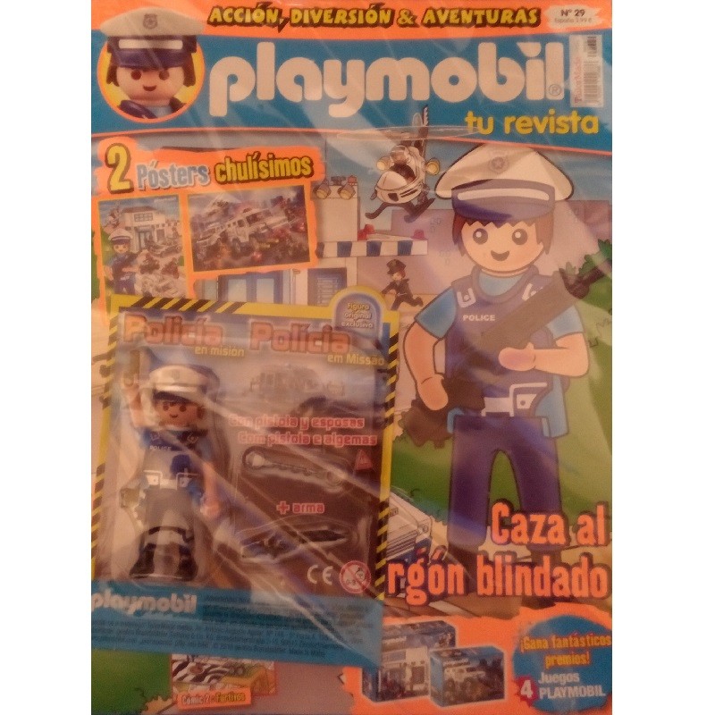playmobil n 29 chico - Revista Playmobil 29 bimensual chicos