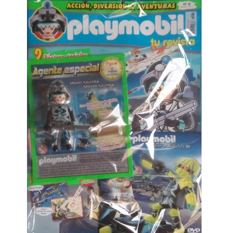 playmobil n 31 chico - Revista Playmobil 31 bimensual chicos